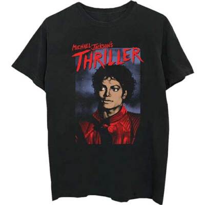 Michael Jackson 'Thriller Pose' (Black) T-Shirt - NEU & OFFIZIELL!