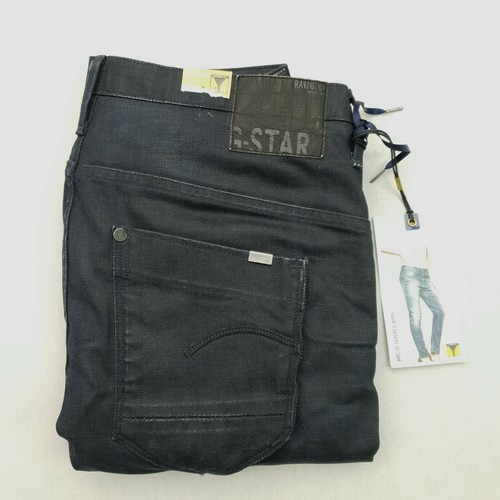 Pantalones de mezclilla para mujer G-Star W26 L32 cónicos ajustados elásticos arco Zap 3D nuevos - Imagen 11 de 12