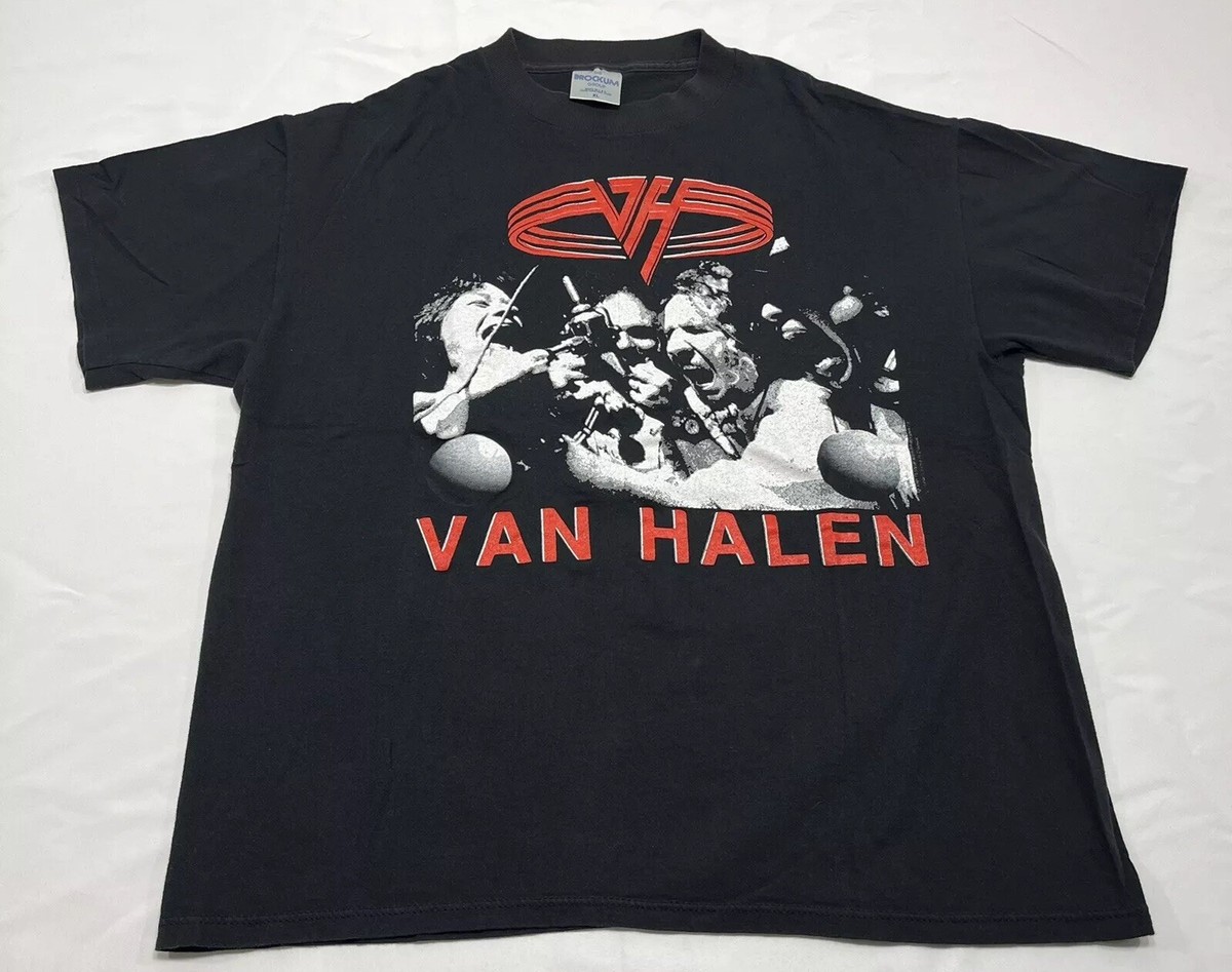 Vintage VAN HALEN Band T Shirt F*** N' Live & Uncensored Tour XL