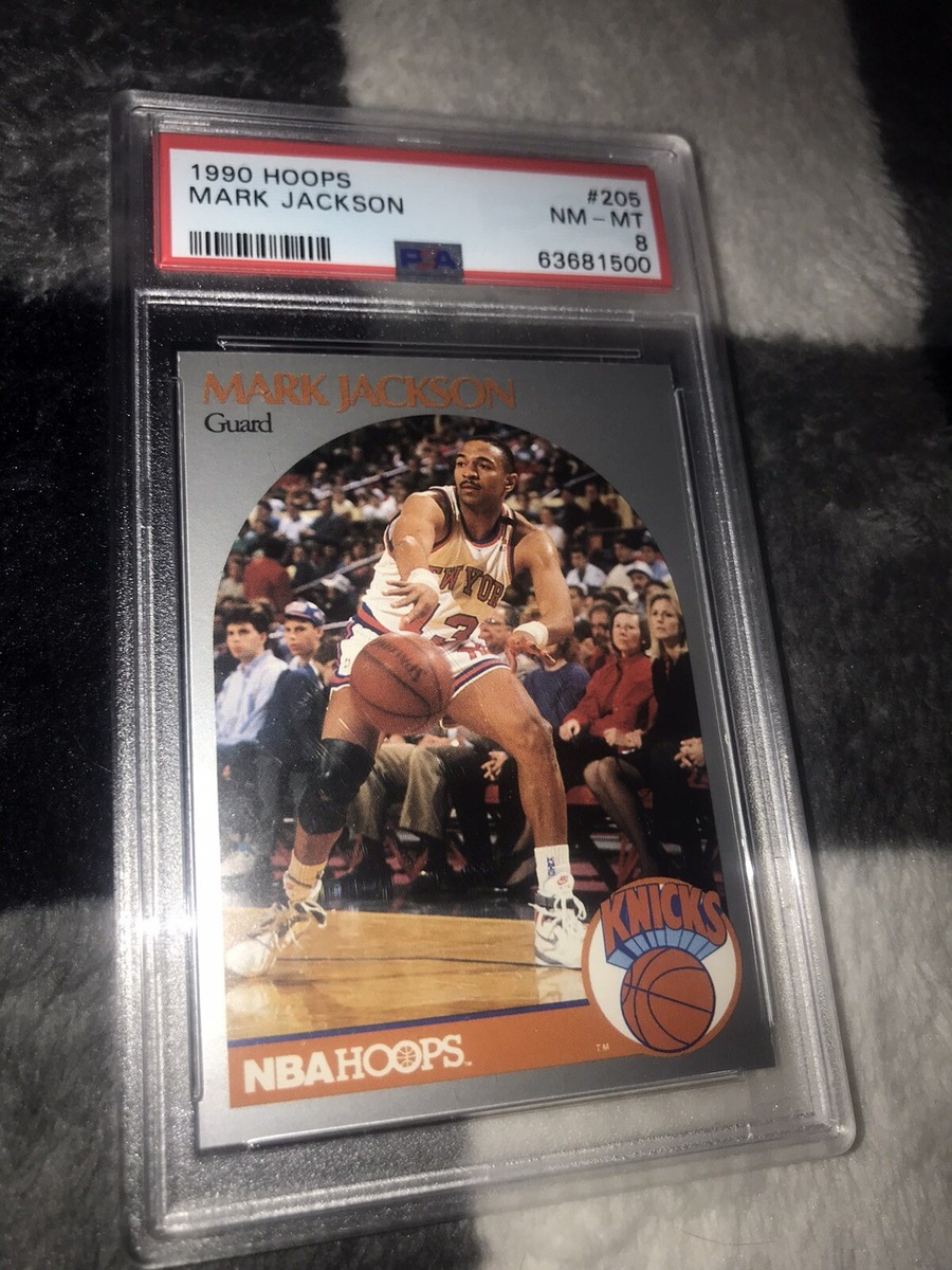 90 Hoops Mark Jackson PSA 8 TOUGH GRADE!! Menendez Brothers! Looks