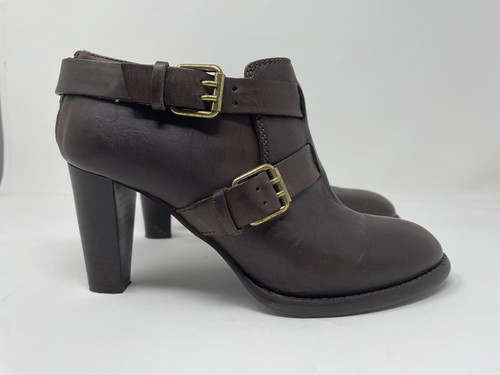J Crew Stiefeletten braun Leder Gr. 8 - Bild 3 von 10