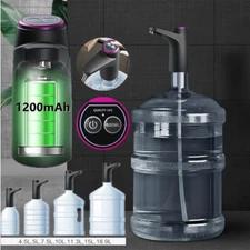 Water Bottle Switch Pump Electric Automatic 2-5 Gallon Universal 1200mAh USB