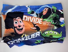 Disney Toy Story Pillowcase Woody Buzz Lightyear 22 x 29" Divide and Conquer
