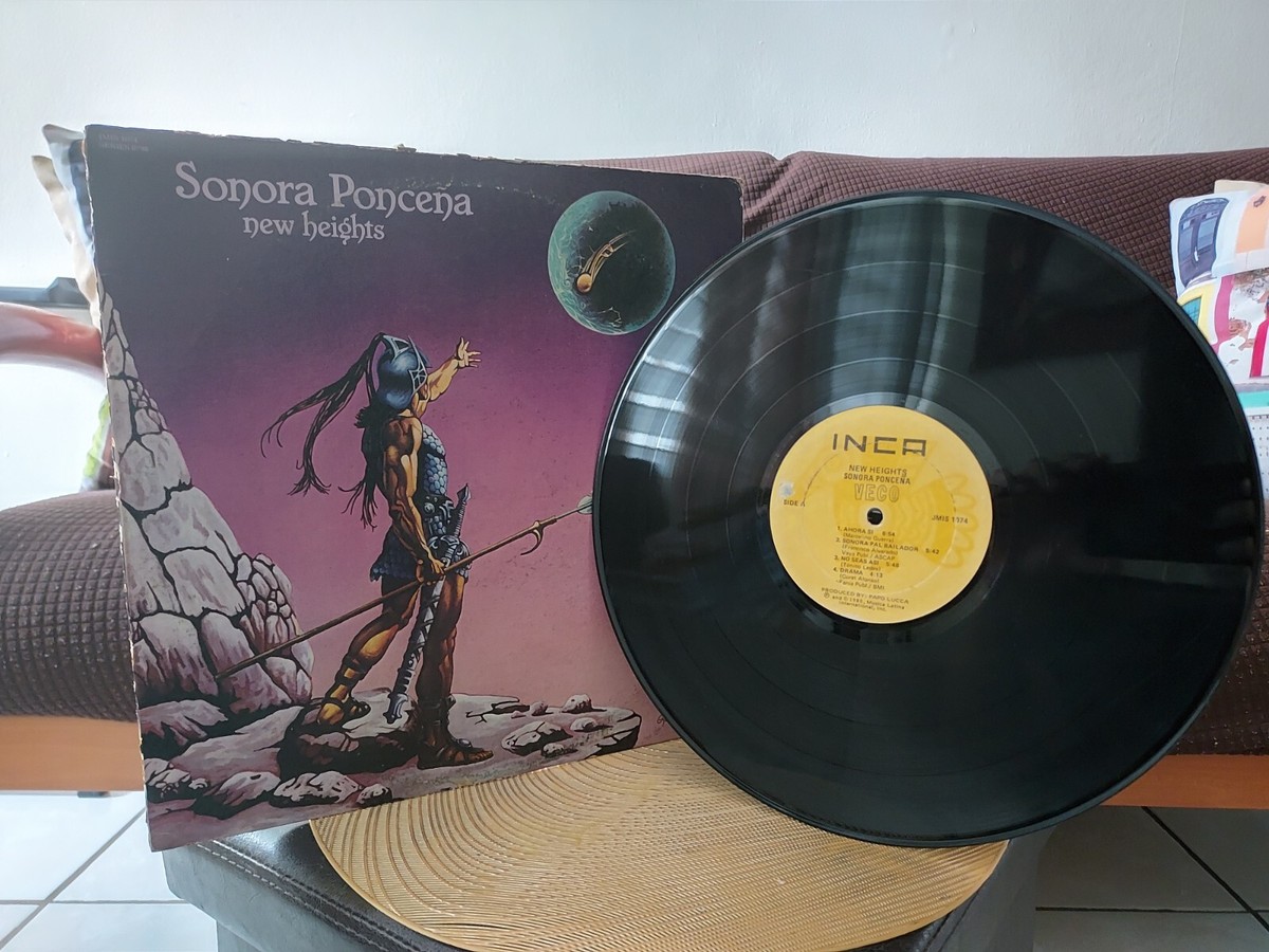 LA SONORA PONCENA/NEW HEIGHTS/INCA JMIS1074/レコード/record/LP