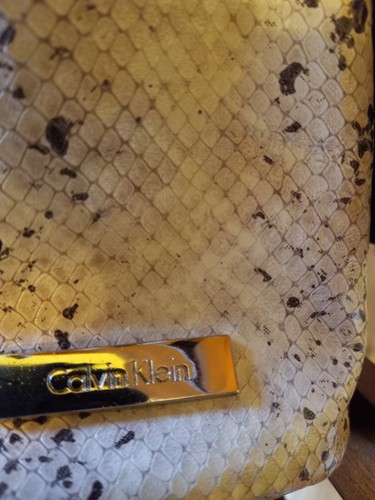 Calvin Klein Natural Snake Handtasche, 248,00, Neu SALE @Dilliards 124,00. - Bild 4 von 8