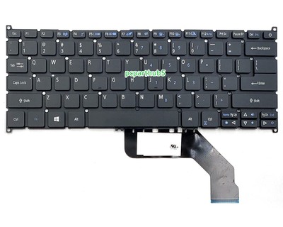 Clavier AZERTY Français Rétro-éclairé Pour Acer Aspire S13 S5-371 - Neuf D'origine - Plasturgie Complète