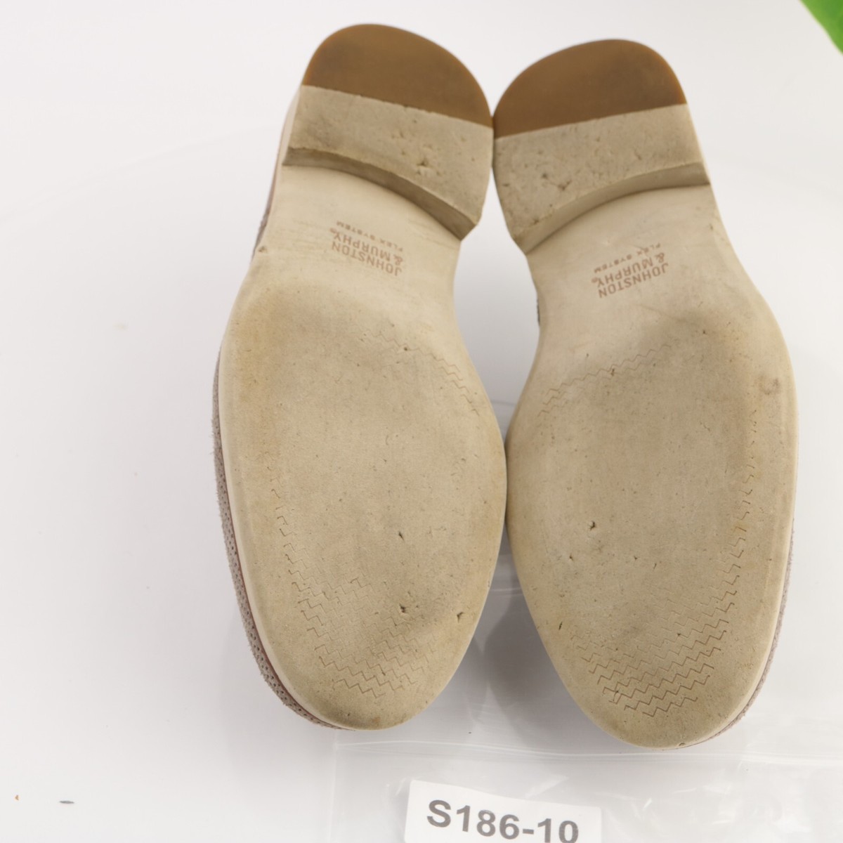 Johnston Murphy Mens Campton Saddle Oxford Size 9.5 M Tan Perf Suede Dress Shoes Johnston & Murphy Suede Oxfords – Patrick James main image 2