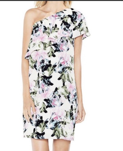 Vince Camuto Floral One Shoulder Dress 