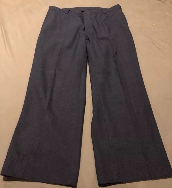 Topps Safety Apparel TSA Fire Resistant Navy Blue Work Pants Mens Size