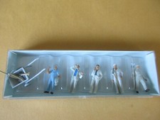 Preiser HO - Construction Crew w/Wheel Barrow #14144 (NIB)