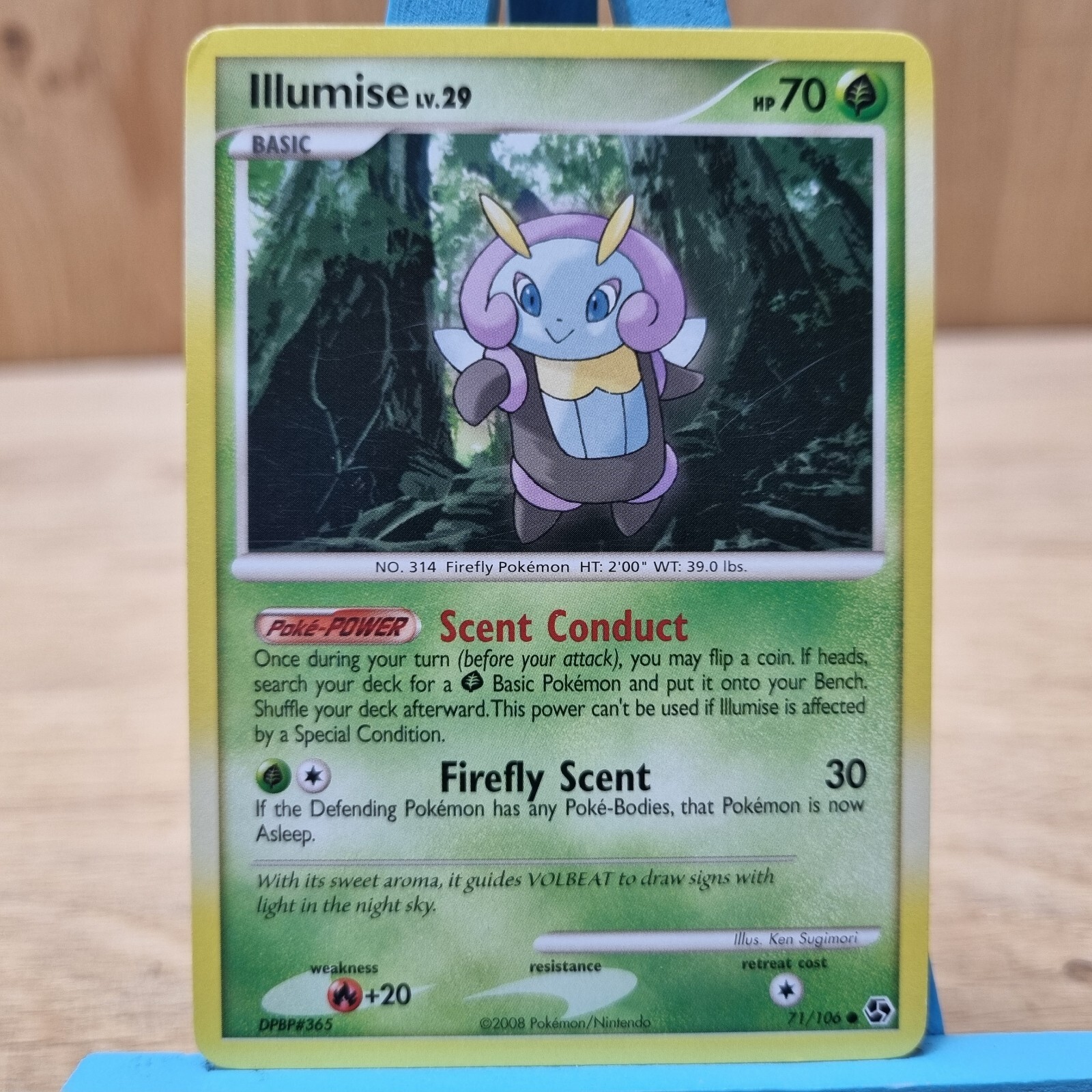 Illumise 71/106 Diamond & Pearl Great Encounters Pokemon Card