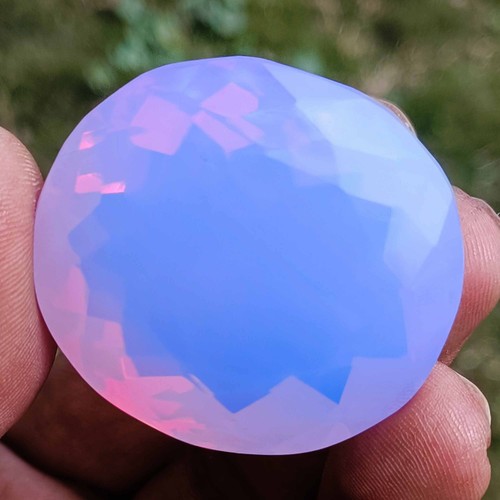 Imposing Bi-Color Opal Oval Cut 225 Carat Ethiopian EGL Certified Loose Gemstone - Picture 5 of 18
