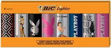 BIC Pocket Lighter Special Edition Playboy (Holographic) Collection Assorted ...