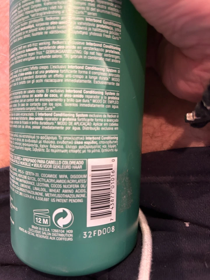 CHAMPÚ REDKEN FRESH RIZOS LITRO 33,8 OZ NUEVO. Descatalogado Foto 3 de 3