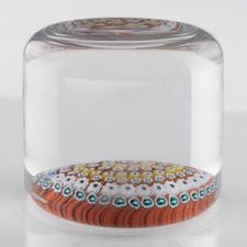Whitefriars Paperweight Millefiori Cylinder 1974