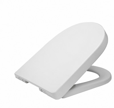 WC Sitz Absenkautomatik Duroplast D-Form Toilettendeckel Klodeckel Deckel Brille