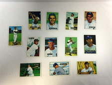 1951 BOWMAN BASEBALL 1986 CCC REPRINTs 12 CARDS Mantle, Mays