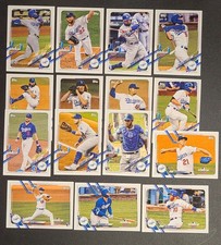 2021 Topps Opening Day Baseball Los Angeles Dodgers Base MLB Hand Collated Team 