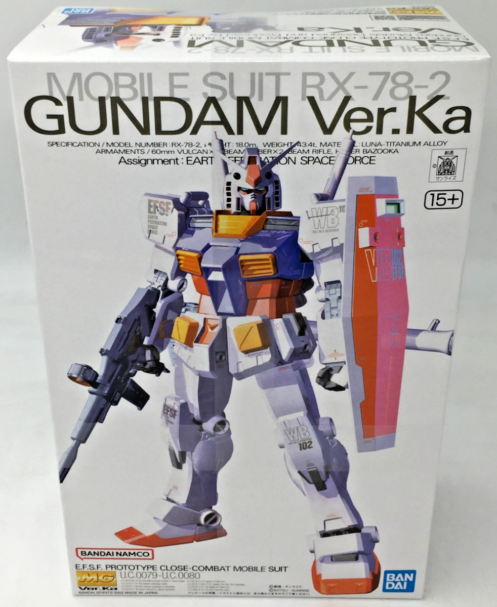 画材 Bandainamco Bandai Namco Mobile Suit RX 78 2 Ver.KA E.F.S.F Close Combat MG