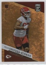2023 Panini Donruss Elite Rookies Orange 12/399 Felix Anudike-Uzomah #140 12ps