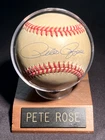 Pete Rose Signed Rawlings Official National League Baseball; Goldin COA