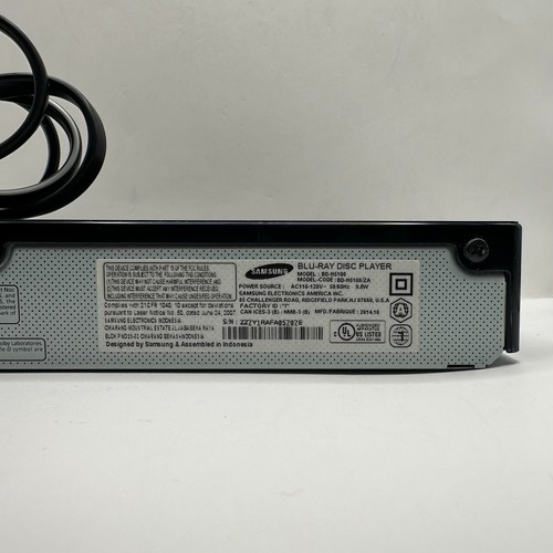 Samsung BD-H5100 DVD/Blu-Ray Player Black No Remote Tested - Works - Picture 6 of 9
