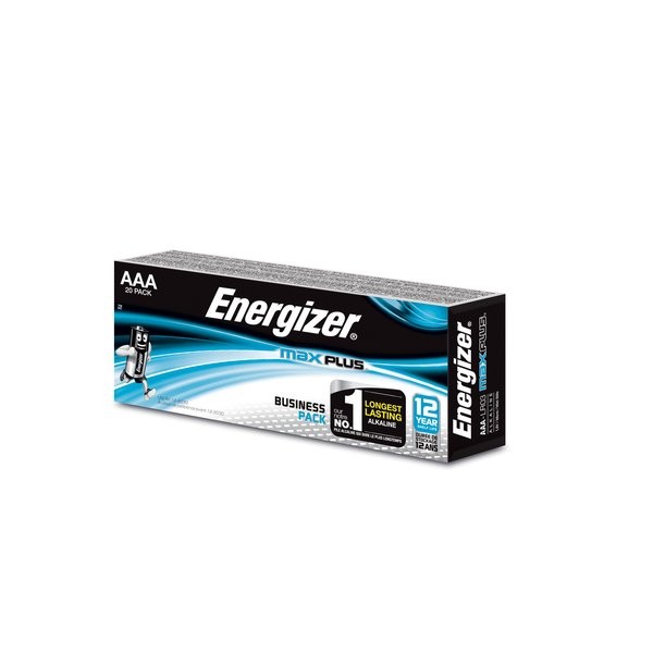 Energizer Chiaro Max Plus Micro (Aaa) 20 Pezzi (20 Pz., Aaa), Batterie + Pile - Immagine 4