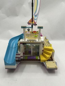 Lego (41317) Friends Sunshine Catamaran Near Complete - Missing 2 Stickers READ