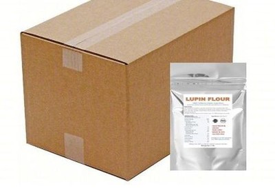 Case of 10 California Grown Vegan Sweet White Lupin Bean Powder (10 lbs total)