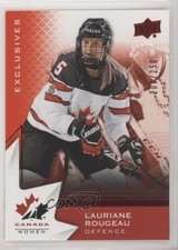 2020 Team Canada Juniors Women's WC Exclusives 200/250 Lauriane Rougeau #64 ek6
