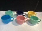 Set Of 6 Homer Laughlin Jumbo Coffee/Soup Mugs Mixed Colors