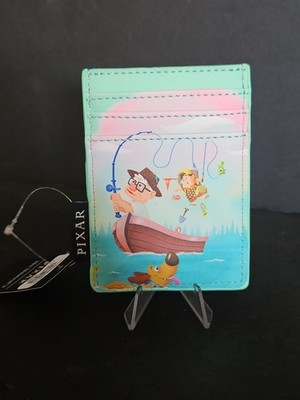 DISNEY Pixar UP CARL RUSSEL FISHING Cardholder