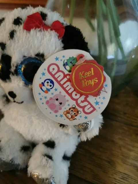 Animotsu Dalmatian Teddy New With Lables - Image 2 of 4