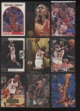 40 Lot Michael Jordan Skybox Z Force Fleer Ultra UD3 Topps Stadium Club SP Bulls