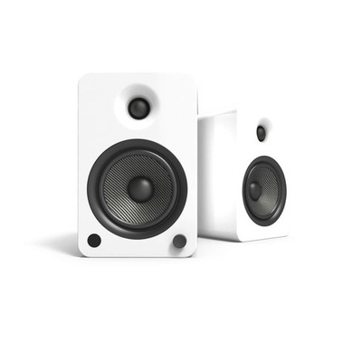 Kanto YU6GW Powered Bookshelf Speakers with Bluetooth  ,| Gloss White
