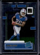 2022 Panini Clearly Donruss James Cook RC Rated #65 Bills Rookie