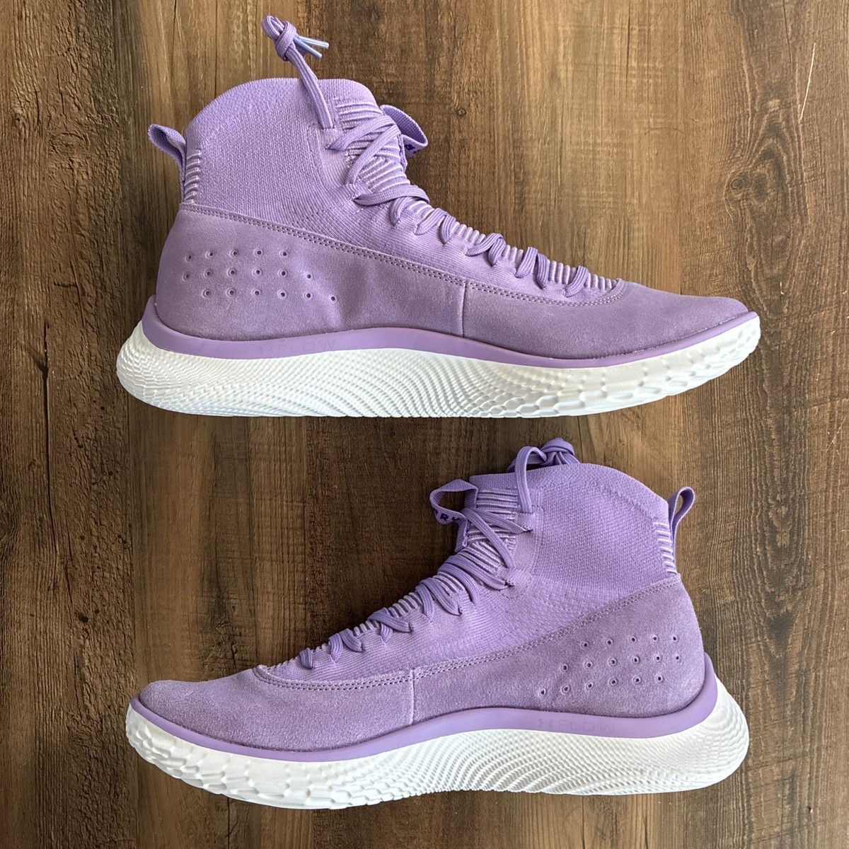 Under Armour Curry 4 Flotro Vivid Lilac Men Size 14 Basketball
