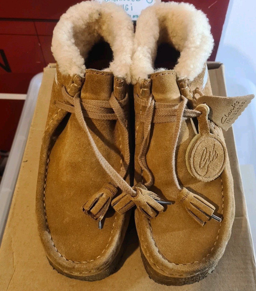 Wallabee Boots Clarks Originals Brown Goodhood X Clarks Original