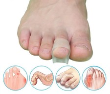 Silicone Gel Bunion Corrector Toe Separator Big Toe Spacer 1 Pair