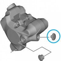 Shimano Abdeckung BR-R8170 EntlüFtungsschraube Abdeckung - FüR Hydraulische S...