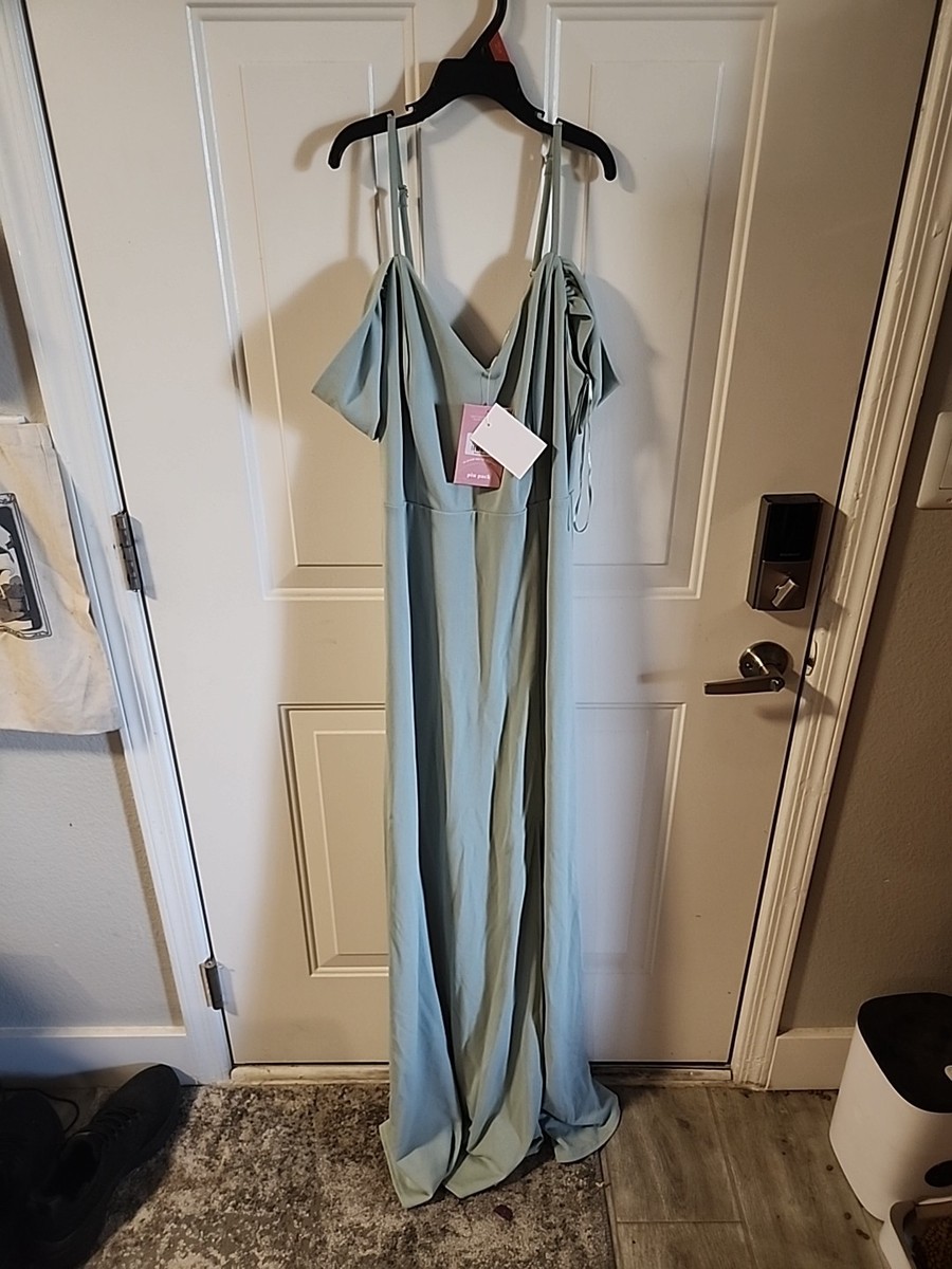 Birdy Grey Dev Dress Chiffon Sage Women's Sz L Large Green Wedding NWT | eBay Birdy Grey Dev Dress Chiffon Sage Women's Sz L Large Green Wedding NWT | eBay