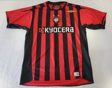 Vintage Atletico Paranaense 2005 Home Shirt Umbro Kyocera Rubro-Negro Jersey #10