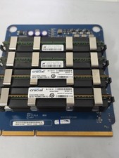 Apple Mac Pro Ram Memory Riser Card 820-2178-B  2 Crucial Memory Card 2gb 240.