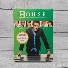 House - Season 4 Complete (DVD, 4-Disc, 2006, Universal) FACTORY SEALED