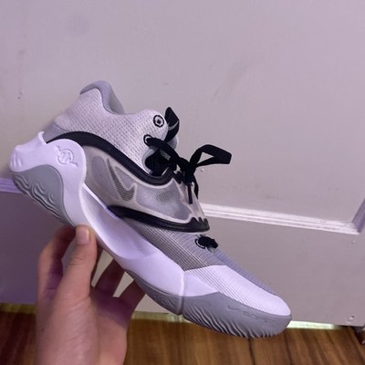 Nike KD Trey 5 X White Black Wolf Grey Men's Basketball Shoes DD9538-102