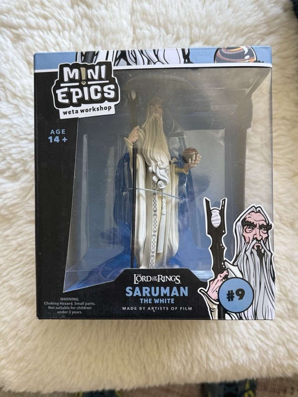 WETA Workshop Mini Epics Lord Of The Rings #9 SARUMAN THE WHITE