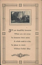 Lonesome Poem with Albany Ave,West Sand Lake,NY View Poetry Rensselaer County