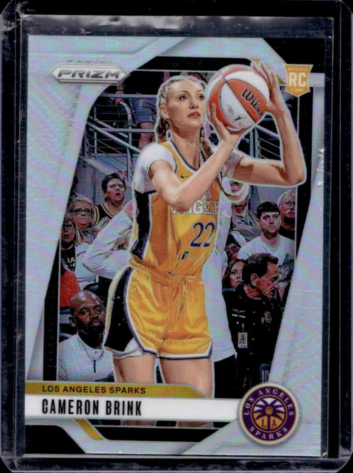 2024 Panini WNBA Prizm Cameron Brink RC Silver Rookie #127 Sparks
