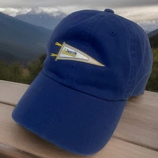 Seattle Mariners Mitchell & Ness Adjustable Hat Cap Blue Cooperstown Collection