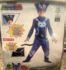 PJ Masks: "Catboy" Halloween Costume, Size Boys 3T/4T, Color Blue, NWT